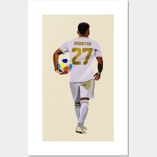 Real Madrid's Rodrygo Posters and Art